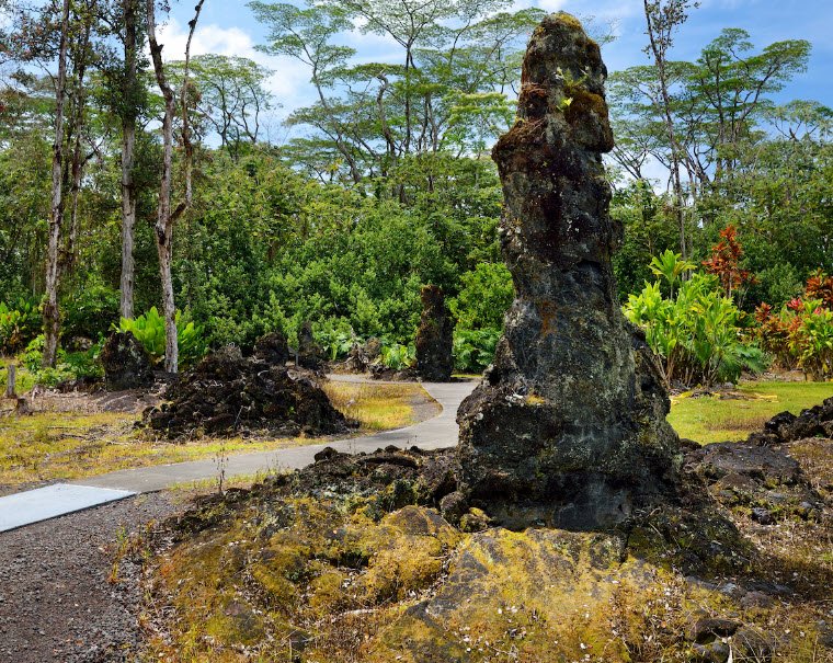 Lava Tree State Monument, Hawaii, USA